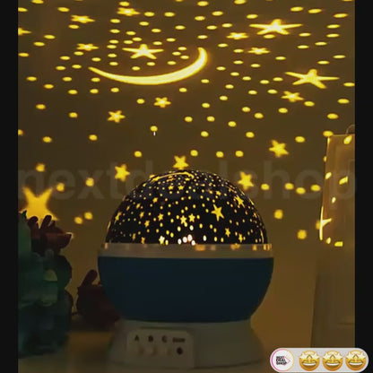 Self-Rotating Constellation Night Projector Lamp - Bring the Galaxy Home!