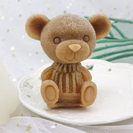 Silicone Teddy Ice Mold - Kitchen Home Party Ice Candy Chocolate Making Mold
