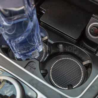 Bling Crystal Rhinestone Car Coaster