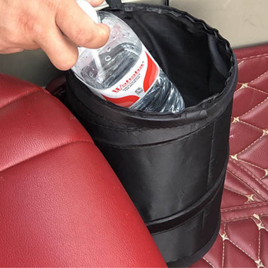 Collapsible Pop-up Car Trash Can - Car Interior Portable Waste Storage Bin