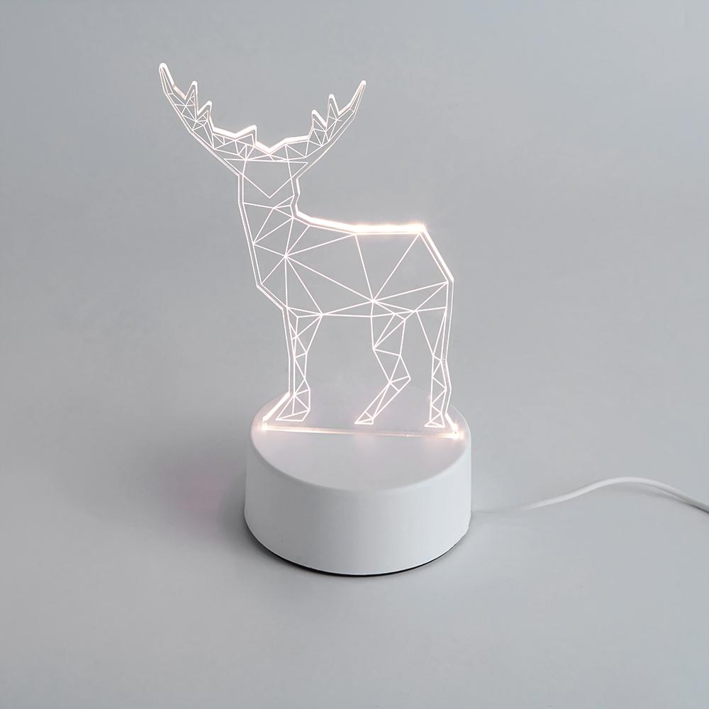 3D Illusion LED Lamp