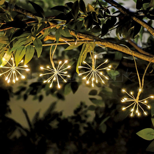 USB Powered Festive Starburst LED String Light -  Home Wedding Holiday Lighting Decor