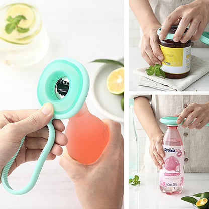 Multipurpose Silicone Bottle Opener