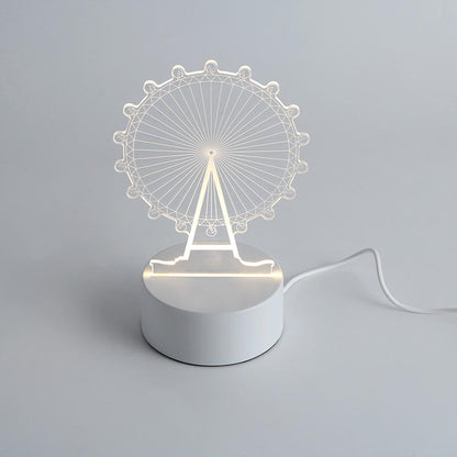 3D Illusion LED Lamp