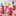 12 Pcs - Colorful Bunny Cupcake Toppers-Next Deal Shop-Next Deal Shop
