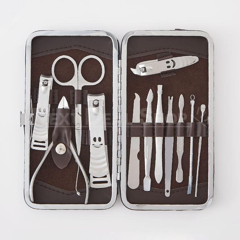 12 Pcs Stainless Steel Personal Manicure & Pedicure Set - Ideal for Travel and Home Use!-Next Deal Shop-Next Deal Shop