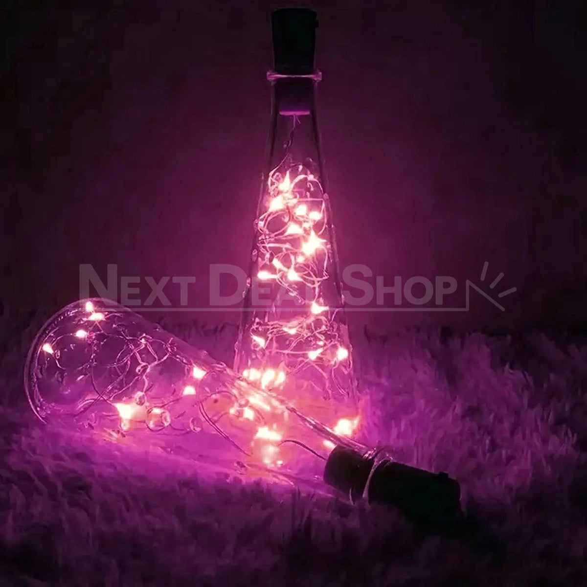 16ft Pink Copper Wire Fairy LED Lights (Waterproof)-Next Deal Shop-Next Deal Shop