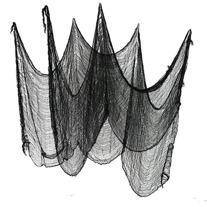 Giant Creepy Halloween Gauze Cloth Decor