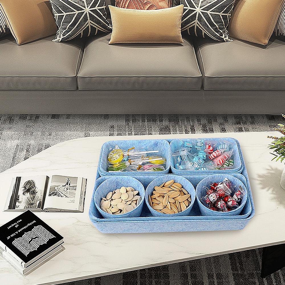 Versatile Storage Tray Set