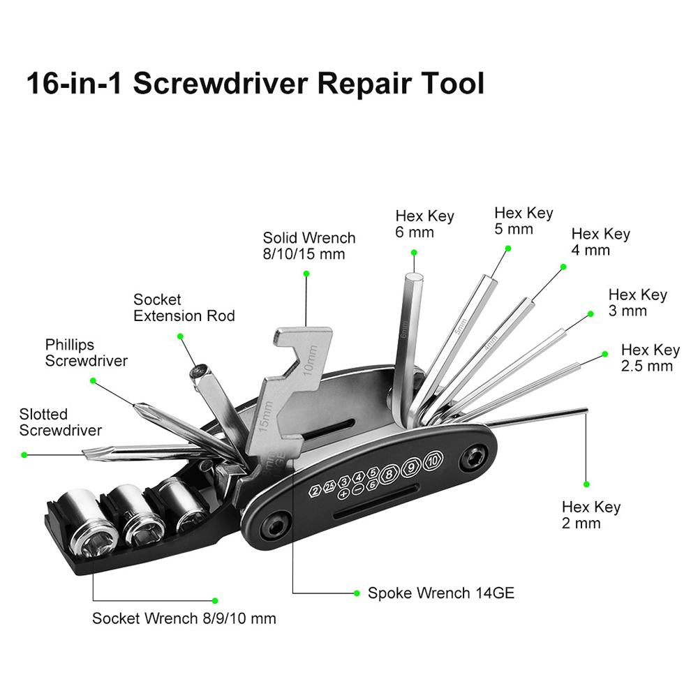 All-In-One Bicycle Repair Kit