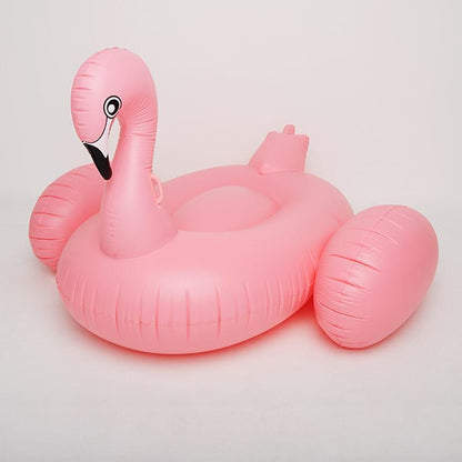 Inflatable Flamingo Float - Beach Vacation Backyard Swimming Pool Summer Party Toy