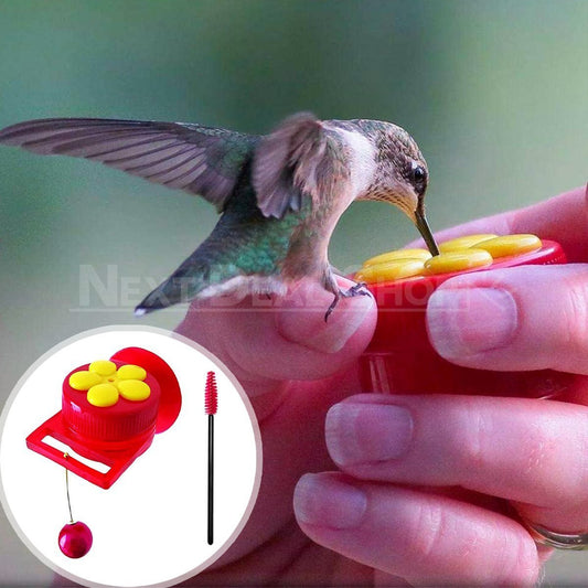 Handheld Hummingbird Feeders - Garden Yard Backyard Bird Feeding Supply