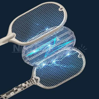 2 in 1 USB Mosquito Racket Lamp - Home Bedroom Indoor Patio Bug Zapper Insect Killing Lighting Device