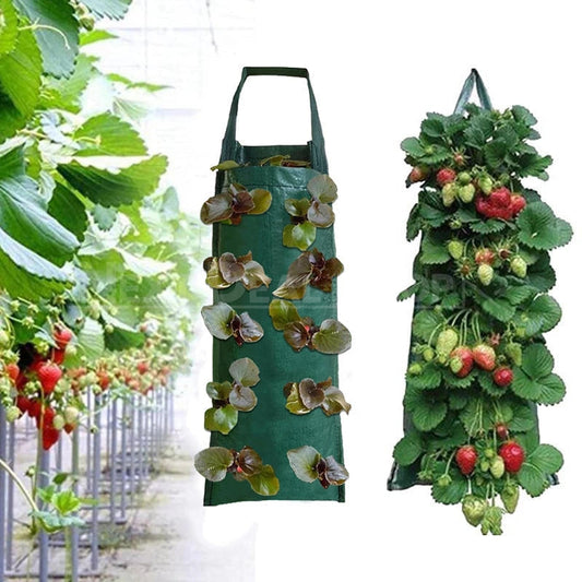 2 Packs - Vertical Hanging Plant Bag with 8 Slits-Next Deal Shop-Next Deal Shop