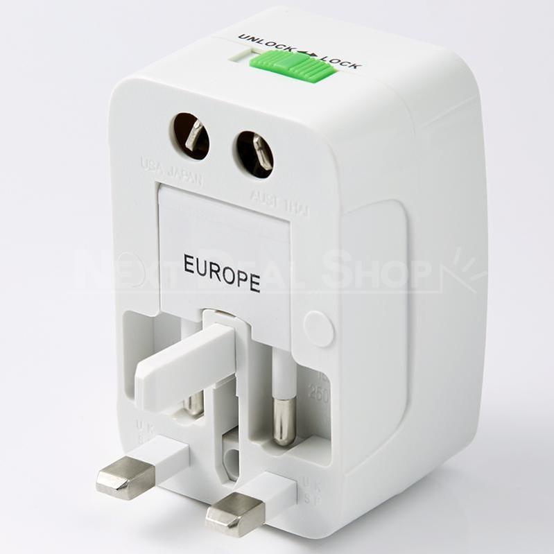 2 Packs Universal World-Wide Travel Charger Adapter Plug-Next Deal Shop-Next Deal Shop