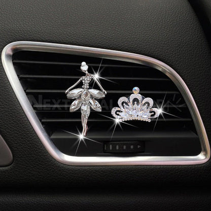 2 Pcs - Ballerina & Crown Car Air Freshener-Next Deal Shop-Next Deal Shop