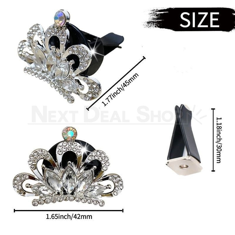2 Pcs - Ballerina & Crown Car Air Freshener-Next Deal Shop-Next Deal Shop