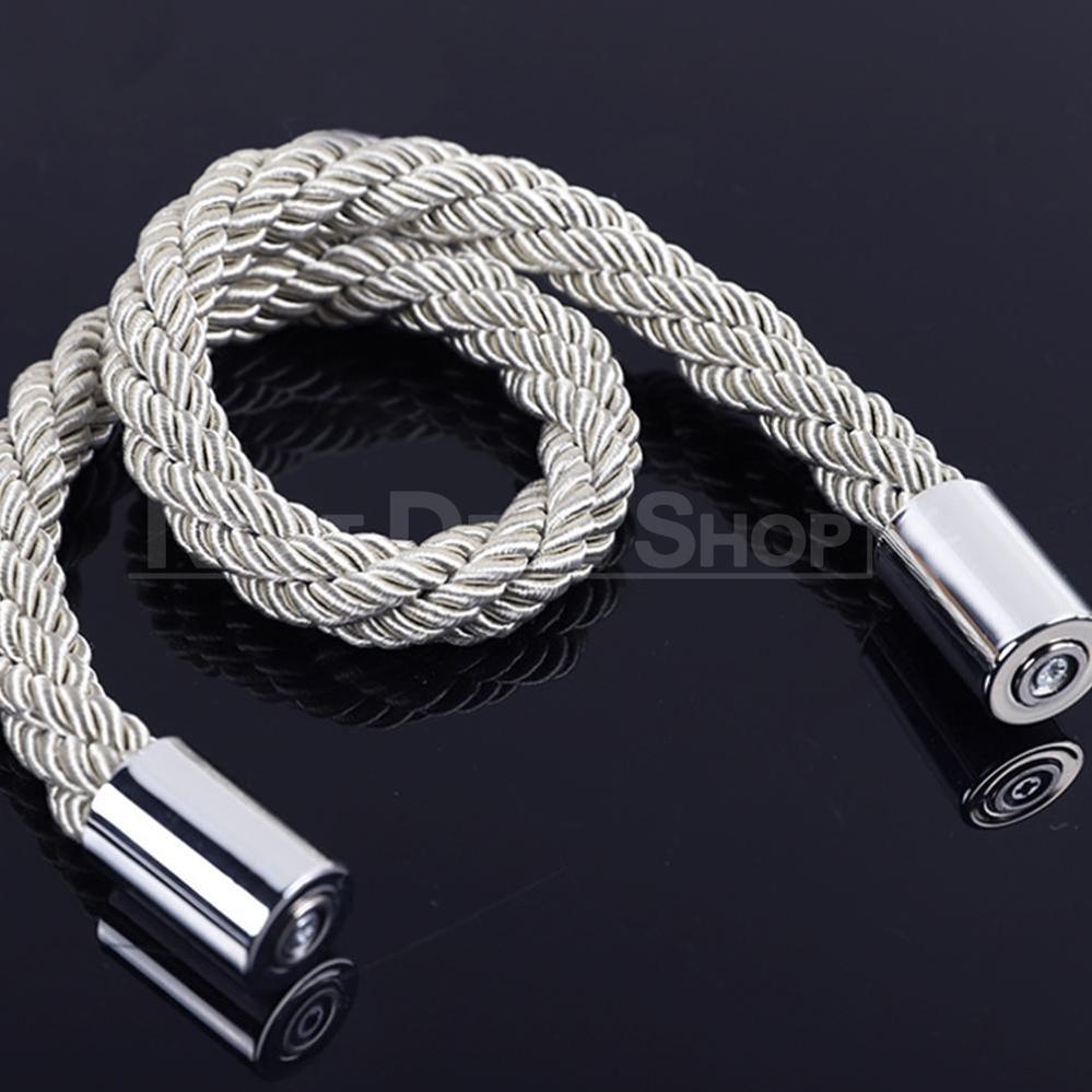2 Pcs - Magnetic Curtain Tiebacks-Next Deal Shop-Sliver-Next Deal Shop