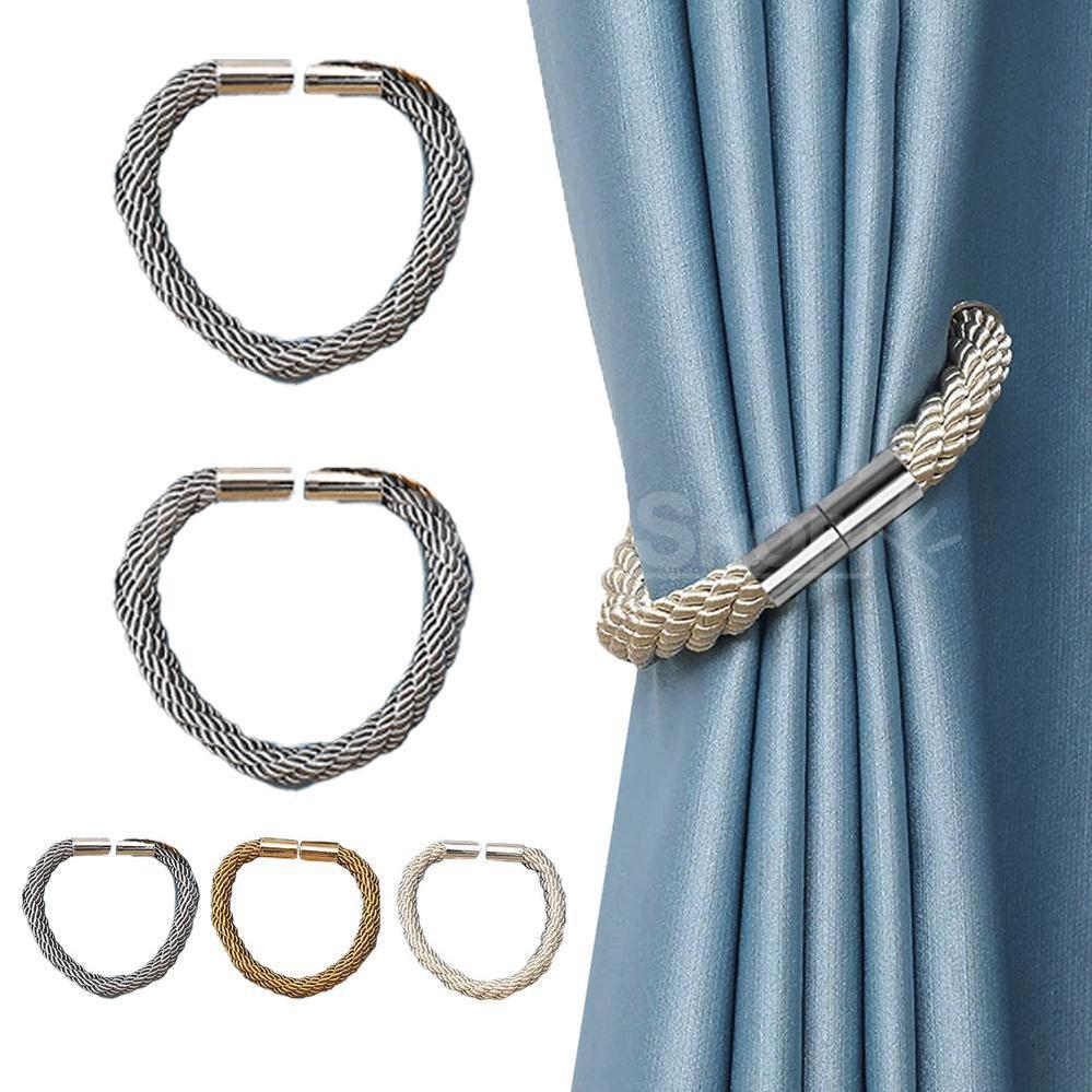 2 Pcs - Magnetic Curtain Tiebacks-Next Deal Shop-Next Deal Shop