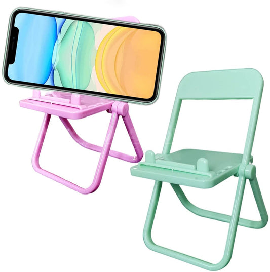 2 Pcs Versatile Foldable Chair Cell Phone Stand-Next Deal Shop-Next Deal Shop