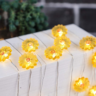 20 LEDs Sunflower Fairy String Light