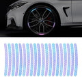 20 Pcs - Car Wheel Hub Reflective Sticker - Vehicle Wheel Safety Night Reflective Decor