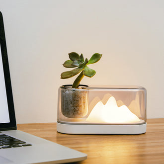 Mountain Light Desk Organizer