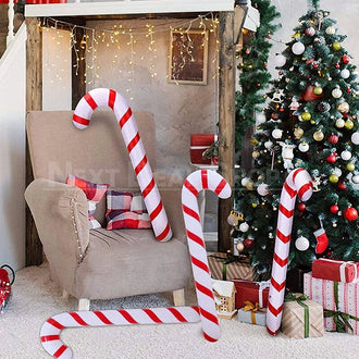 6 Pcs - 90 CM Inflatable Candy Canes