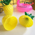 2 Pack - Floating Plastic Pineapple Cup - It's Pool Time!