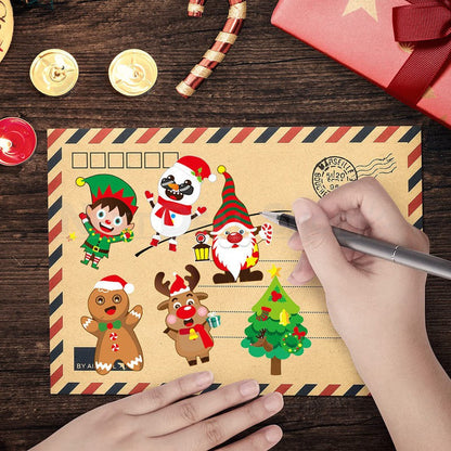 24 Sheets - Make Your Own Christmas Sticker-Next Deal Shop-Next Deal Shop