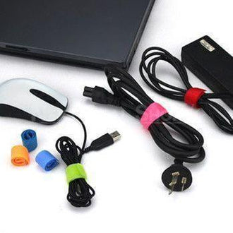 Magic Stick Cable Ties - No More Messy Cords! (25pc)