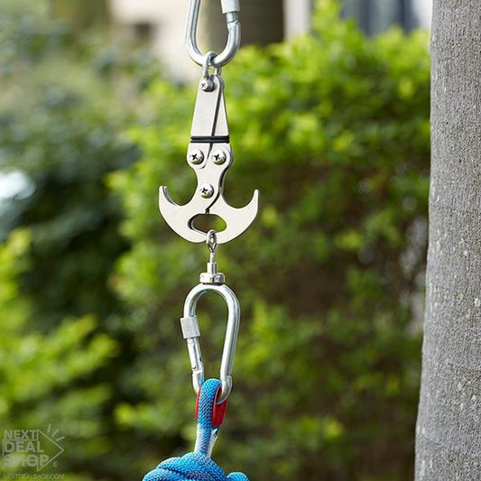 Heavy Duty Multi-Functional Ninja Gravity Hook - Great for Camping or Hiking