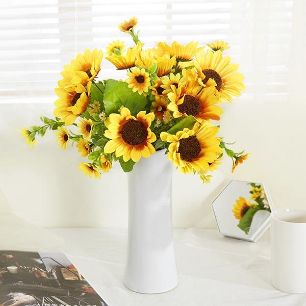 Artificial Silk Sunflower Bouquet
