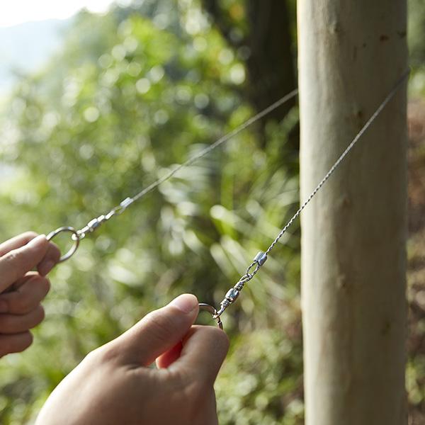Handy Steel Wire Saw - Useful Outdoor Camping Survival Gadget Gift for Hiking Emergency Use