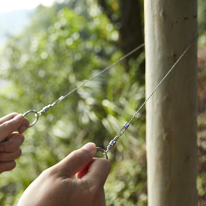 Handy Steel Wire Saw - Useful Outdoor Camping Survival Gadget Gift for Hiking Emergency Use