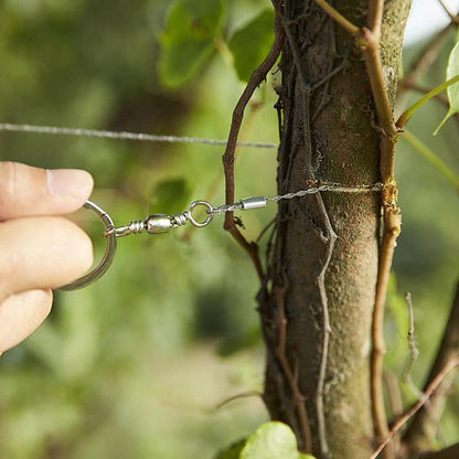 Handy Steel Wire Saw - Useful Outdoor Camping Survival Gadget Gift for Hiking Emergency Use