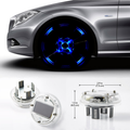 Solar-Powered LED Wheel Light - Easy Installation