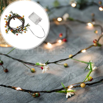 LED Berry Flower Copper wire Light
