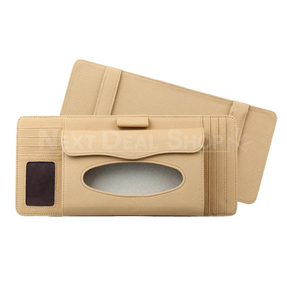 Multi-Pockets Car Visor Organizer