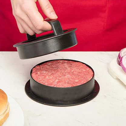 Burger Patty Press Maker Set - Easy Burger Making Tool for Kitchen Cooking