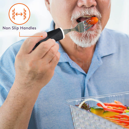 3 Pcs Easy Grip Utensil Set - Adaptive Utensils for Arthritis-Next Deal Shop-Next Deal Shop