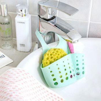 3 Pcs Space Saving Sink Side Faucet Caddy - Get Organized with Your Cleaning Tools-Next Deal Shop-Next Deal Shop