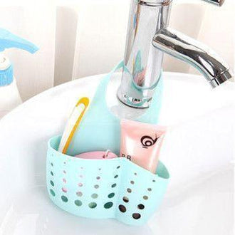Space Saving Sink Side Faucet Caddy - Get Organized with Your Cleaning Tools (3pc)