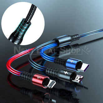 3 in 1 Multi-Charging Cable