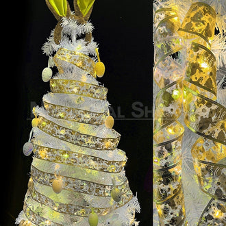 32ft Easter Themed Pattern LED Light Up Ribbon