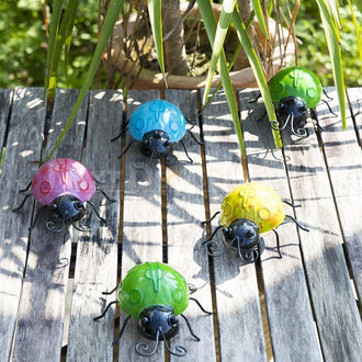 3D Metal Beetle Wall Decor