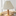 Vintage Pleated Wood Nightstand Lamp