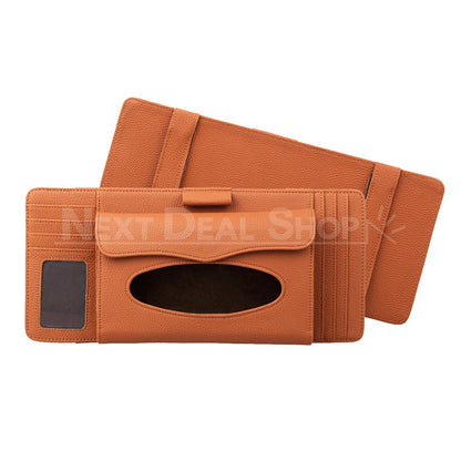 Multi-Pockets Car Visor Organizer