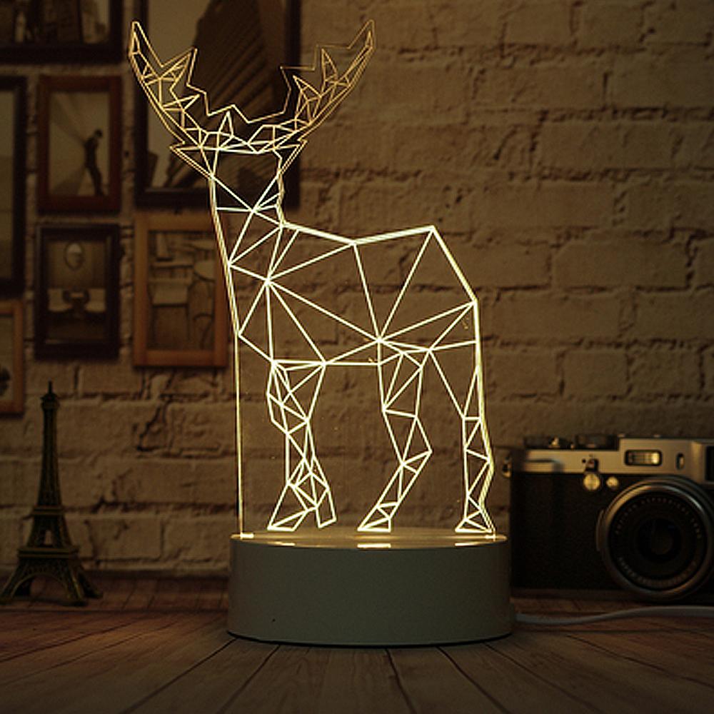 3D Illusion LED Lamp
