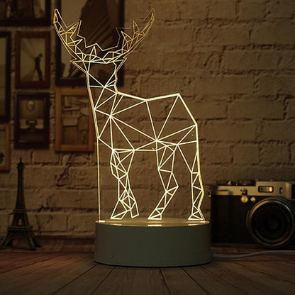 3D Illusion LED Lamp